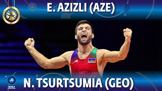 Eldaniz Azizli Aze Vs Nugzari Tsurtsumia Geo - Final World Championships 2022