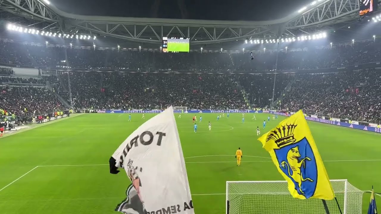 Juventus - Napoli 1-0 (Formazione e Inno 8-12-2023)