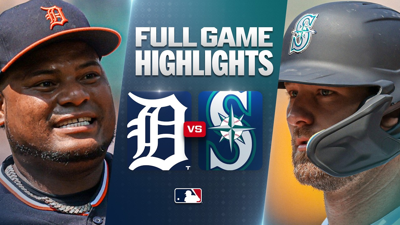 [MLB] 디트로이트 타이거스 vs 시애틀 매리너스 경기 하이라이트