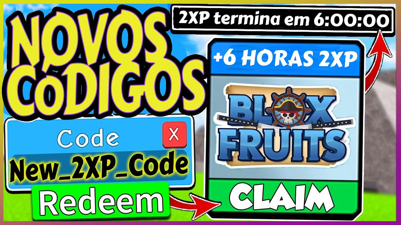 CHEGOU!! TODOS OS NOVOS CODIGOS DO BLOX FRUITS DO MËS DE JUNHO! code stat  reset, 2x XP e mais! 