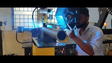 Rectangular Port Welding- Circular Welder by Nikit Engineers Welding Automation & Robotics Solutions