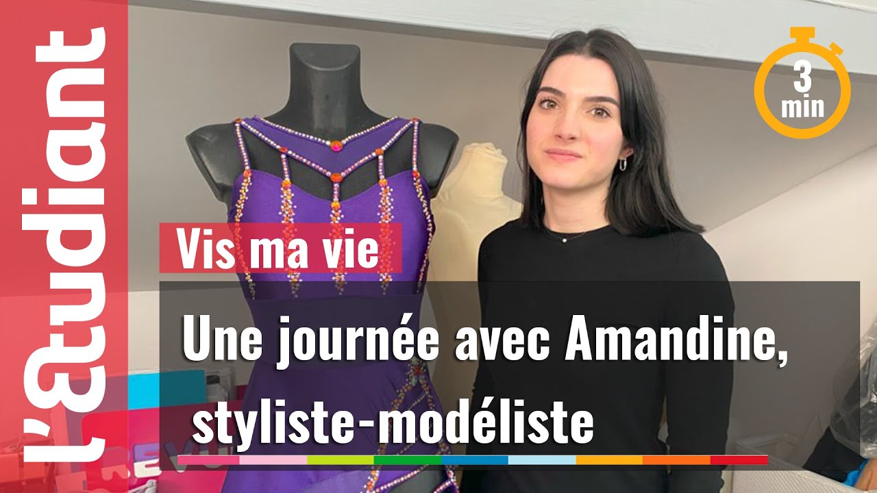 C'est quoi ton job ? Styliste-modéliste - YouTube