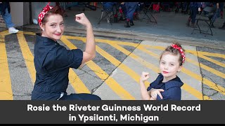 Rosie the Riveter Guinness World Record - Ypsilanti, MI