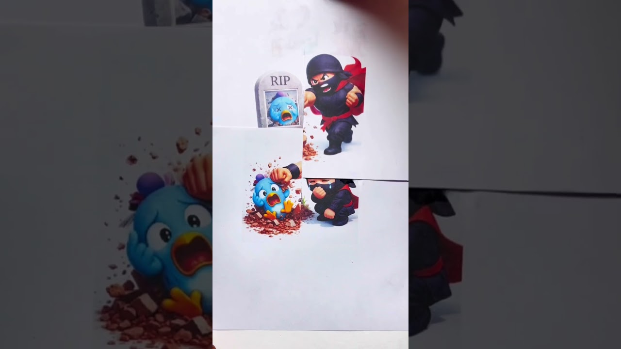 Unboxing Niddle Pop Pocoyo X Bird Funeral Zombies transform craft 