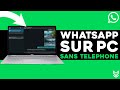 Comment avoir whatsapp sur pc sans tlphone  tuto