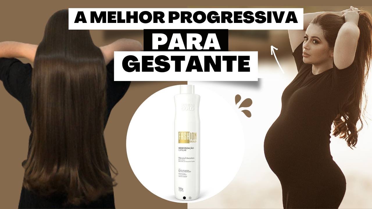 PROGRESSIVA PARA GRAVIDA SEM FORMOL | não arde os olhos | passo a passo | FASHION GOLD