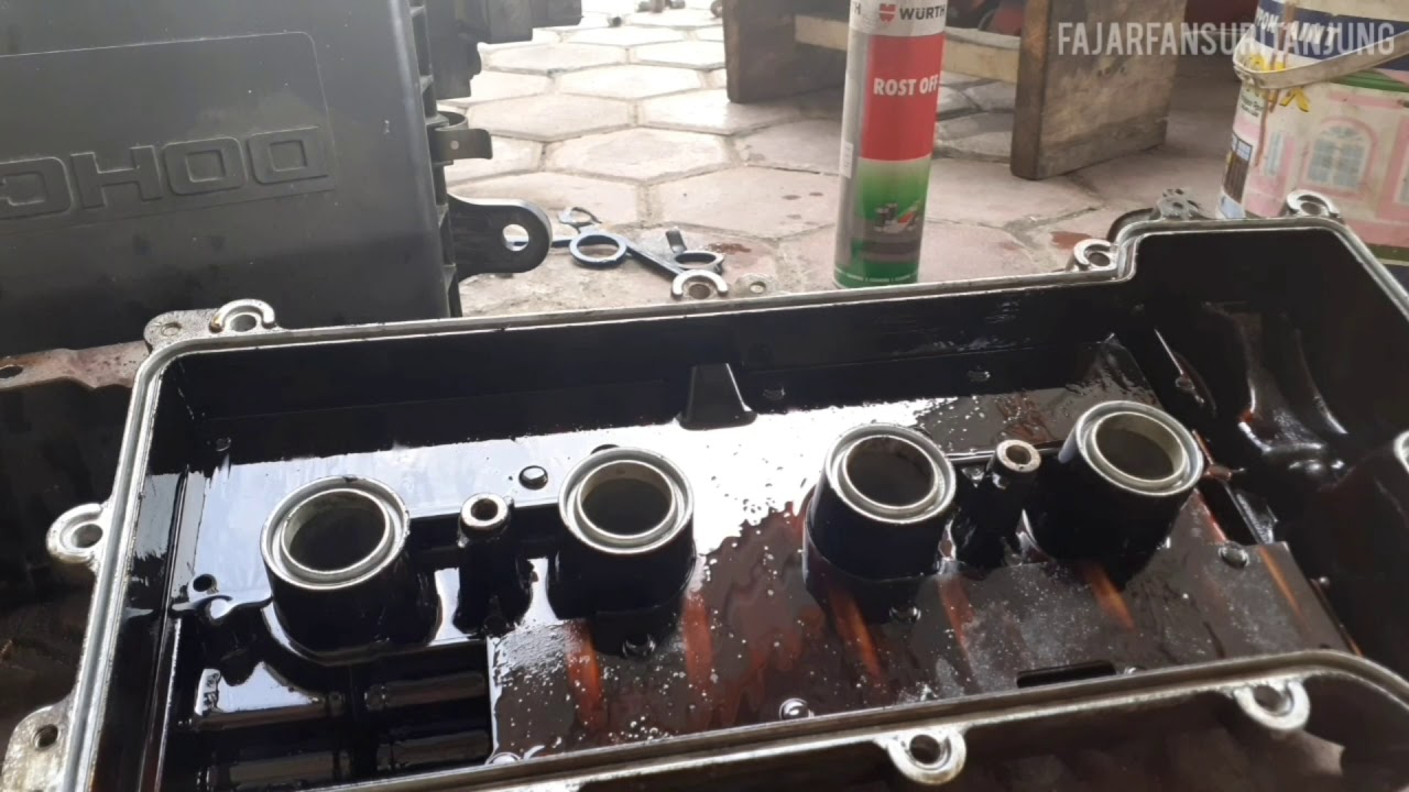 GANTI PAKING TUTUP KLEP / HOW TO REPLACE THE CYLINDER HEAD COVER GASKET