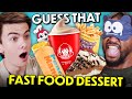 Guess The Fast Food Desserts Blindfolded Challenge (Taco Bell, Jollibee, Wendy's)