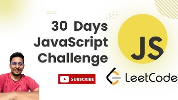 Announcement - 30 Days of JavaScript Challenge LeetCode