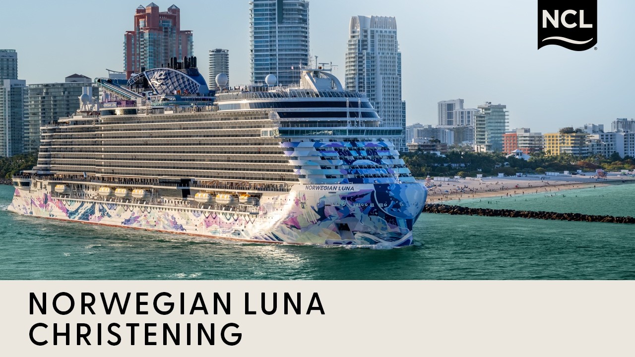 Norwegian Cruise Line Christens New Ship Norwegian Luna