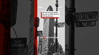 How much would you pay to live in this iconic New York City building? #FlatironBuilding #BBCNews