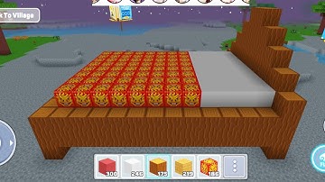 Mini Block Craft 3D Gameplay #120 (iOS & Android) | Magma Bed 🛏️