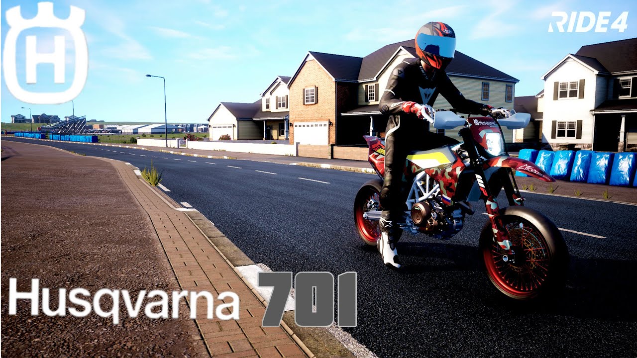 RIDE 4 Husqvarna 701 Supermoto . Gameplay 🏍🚀🏍