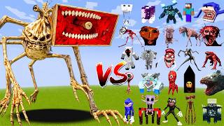 MEGAHORN vs All Minecraft Bosses | Minecraft Mob Battle