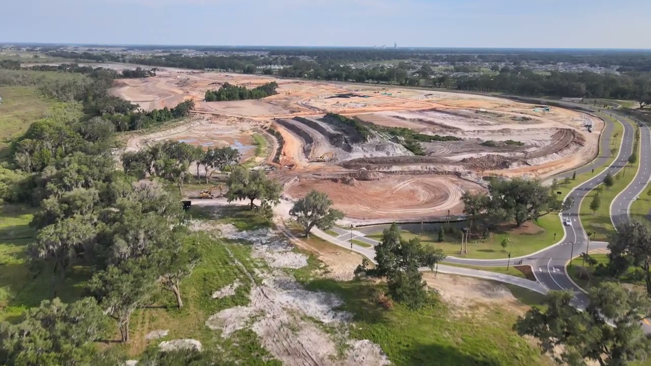 The Villages Construction Lake Okahumpka Recreation area YouTube