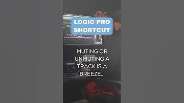 Quickly mute and unmute in Logic Pro X with this #logicprox