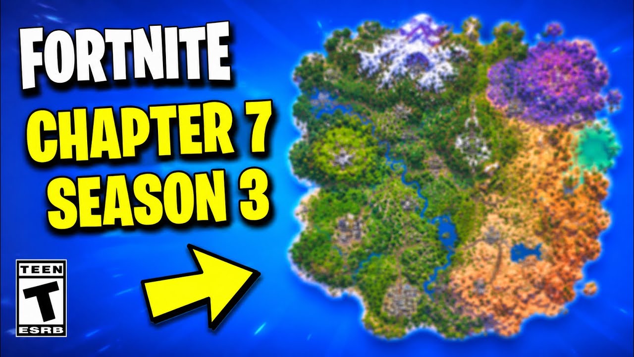 FORTNITE CHAPTER 7 SEASON 3 MAP SHOWCASE! - YouTube