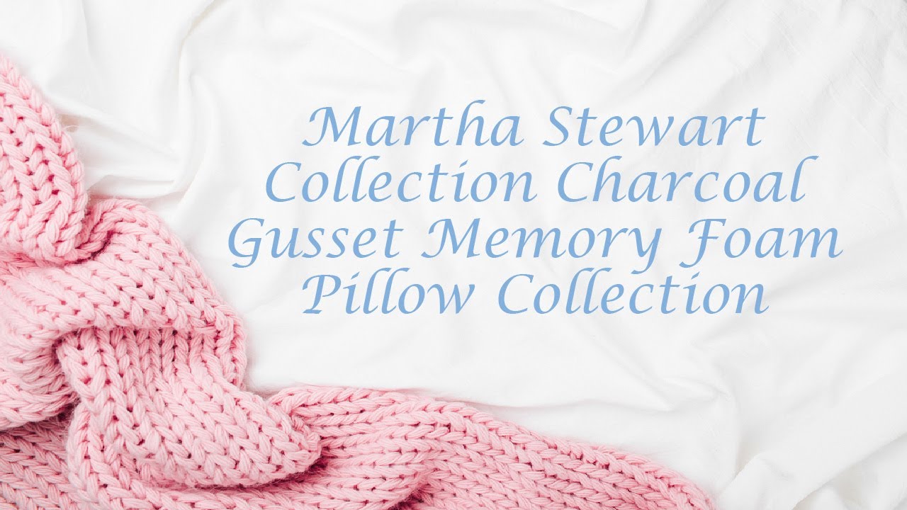 martha stewart foam pillow