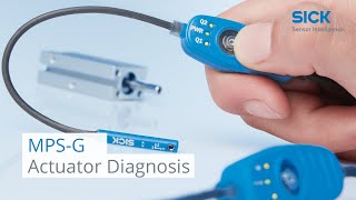 MPS-G position sensor for grippers and miniature cylinders: Actuator diagnosis | SICK AG