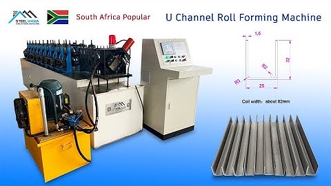 What is a Roll Forming Machine？| U Purlin Roll Forming Machine #rollformingmachine #purlinmachine