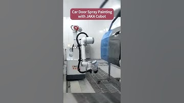✏️Automated Car Door Spraying is No Big Deal #robot