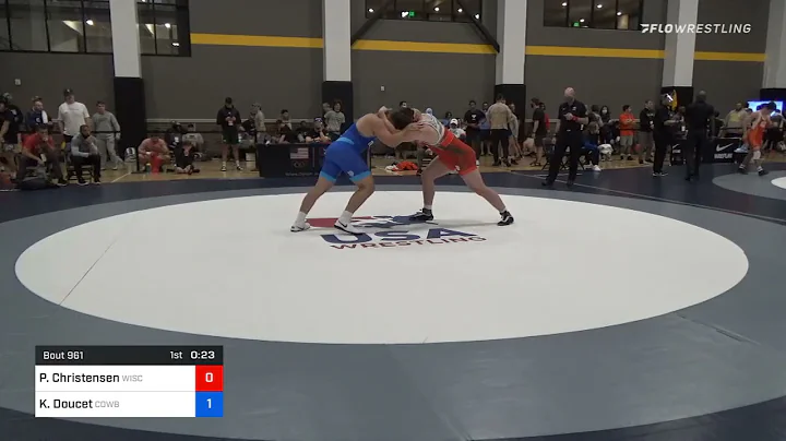 125 Kg Quarterfinal - Peter Christensen, Wisconsin...