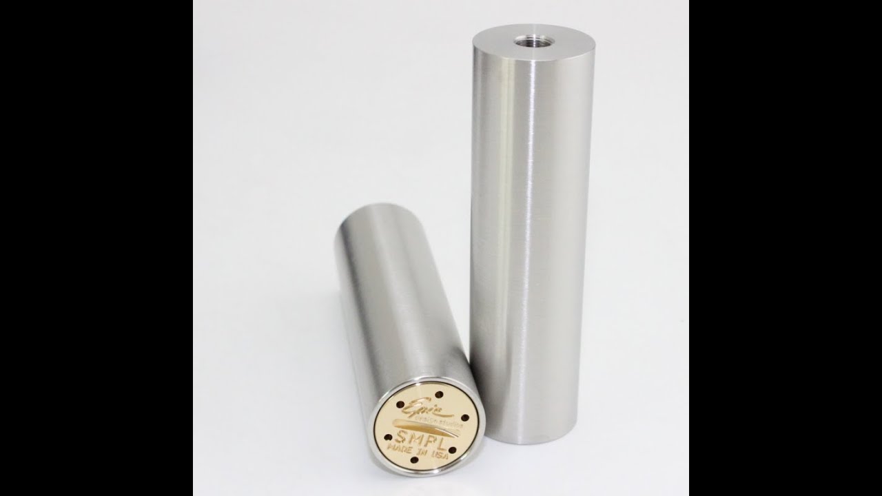 Видео обзор SMPL 18650 Mechanical Mod - YouTube