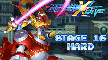 Mega Man X DiVE: Stage 16 Hard - Den Area