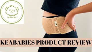 PREGNANCY BELLY BAND SUPPORT BELT | KEABABIES PRODUCT REVIEW