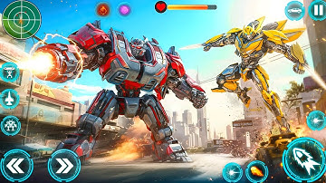 Megatron Robot Fighting Jet Robot Car Transformation Game New Update - Android Gameplay