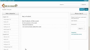 [Get e-course] User Registration (Video Tutorial)