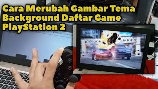 Cara Membuat Tema Background PS2 Matrix Harddisk Internal - PlayStation 2 Tutorial