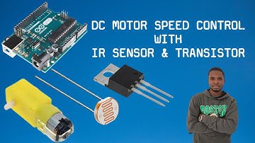 DC Motor Speed With Arduino Using LDR Sensor & Transistor #ldrsensor #tip120 #arduino