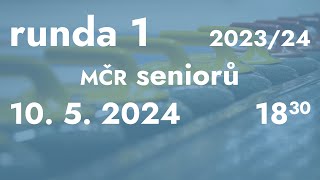 runda 1 - MČR seniorů 2023/24