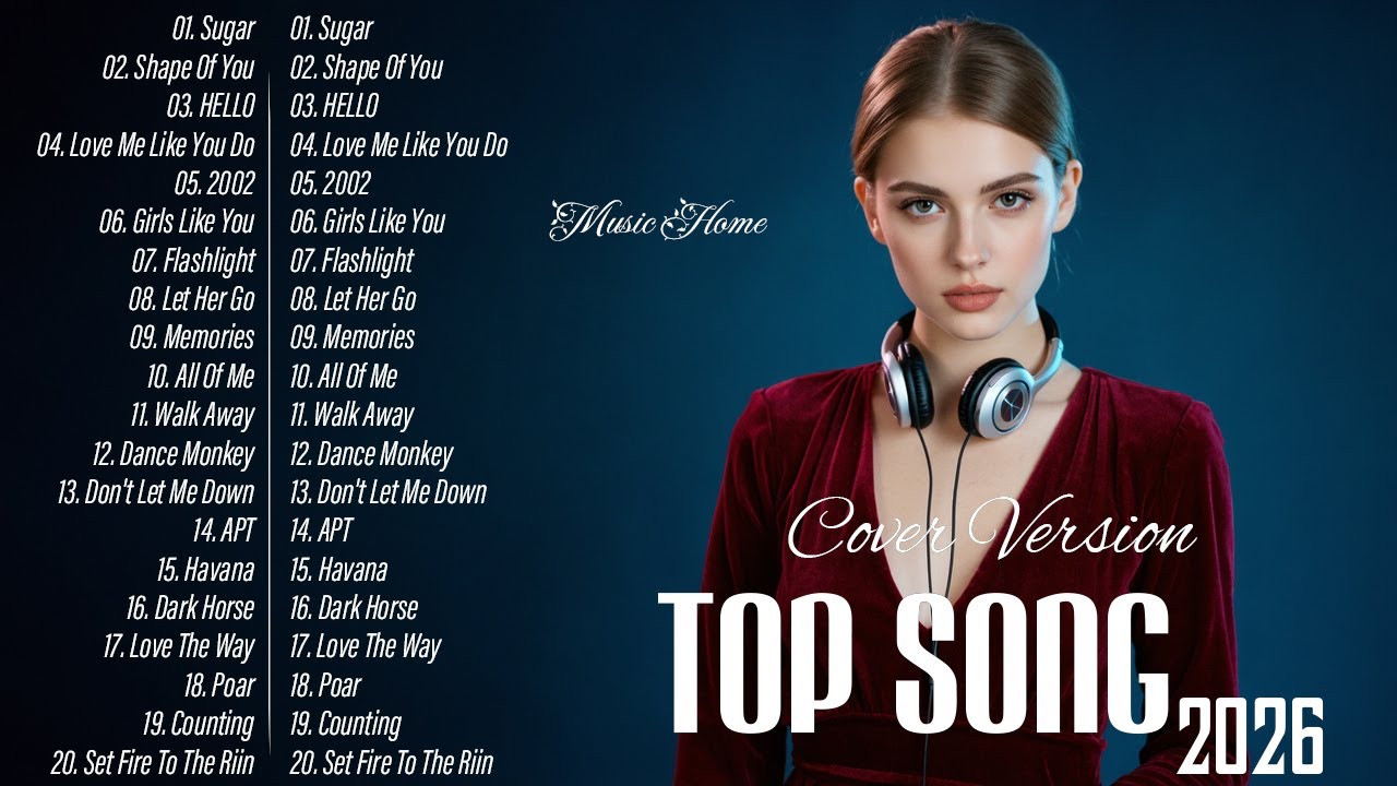 Top Songs Cover HotHit Pop Playlist 🎙✨ 2026 | Music Home Vol.4