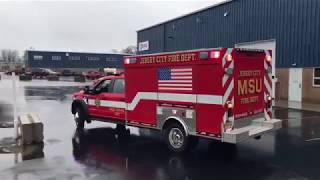First Priority Emergency Vehicles delivered Jersey City's custom Fire Rescue!