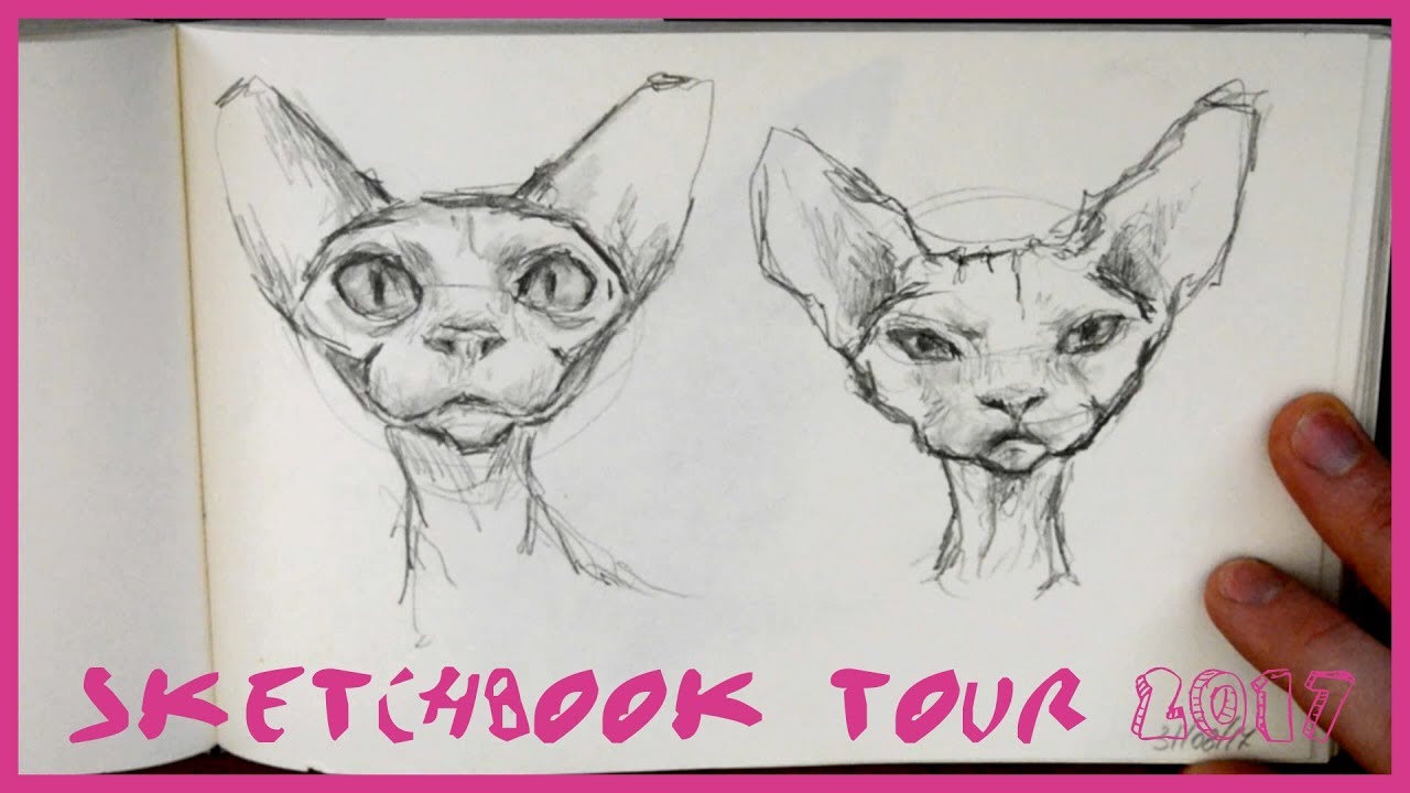 ILLUSTRATION | SKETCHBOOK TOUR 2017 - YouTube