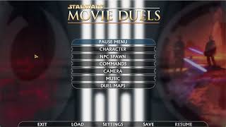 Star Wars Jedi Academy Movie Duels - Yoda vs Dart Vader and Dart Sidious