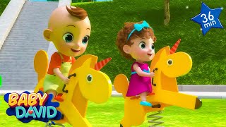 So Much Fun At The Playground!   more Nursery Rhymes & Kids Songs | Baby David