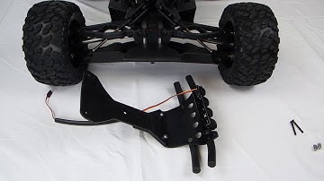 T-Bone Racing ARRMA Big Rock XV4 Front Bumper Installation Instructions