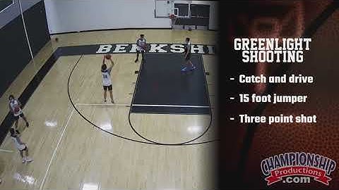 "Greenlight Shooting" 3-Person Basketball Practice Drill!