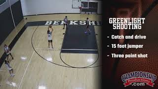 Greenlight Shooting 3-Person Basketball Practice Drill
