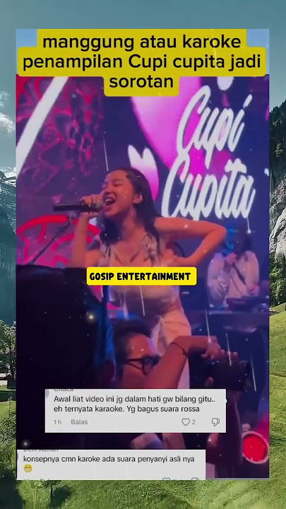 Manggung atau karaoke penampilan Cupi cupita jadi sorotan #cupicupita #shorts #feedshorts