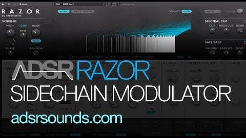 NI Razor - Use the Sidechain Modulator - How To Tutorial