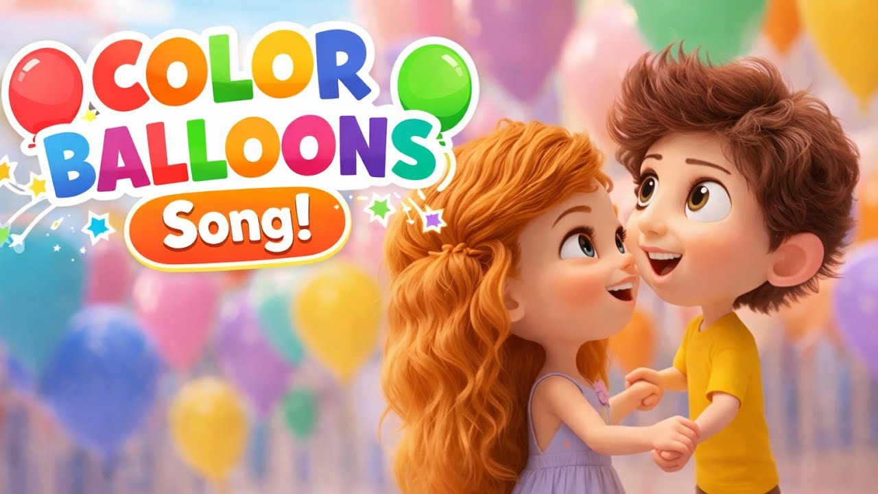 Color Balloons Song 🎈 | Learn Colors with Fun Kids Rhyme | BunnyBoom Toons 