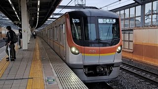 東京メトロ有楽町線17000系17104F各駅停車新木場行き中村橋駅到着(2023/5/29)