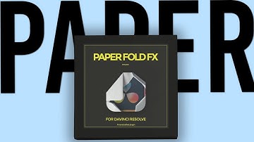 How to create paper fold animations in DaVinci Resolve FAST