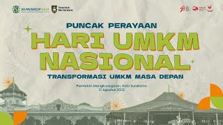 LIVE | PUNCAK PERAYAAN HARI UMKM NASIONAL 2023