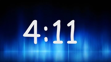 4:11 Minutes Timer / Countdown from 4min 11sec