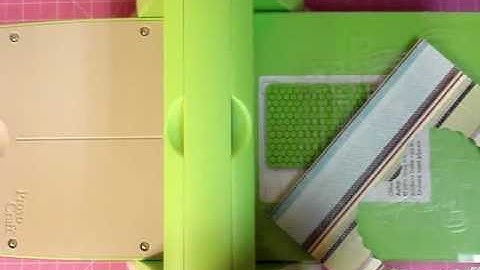 QuickTutorial Using MyCuttleBug w/ QuicKutz Dies